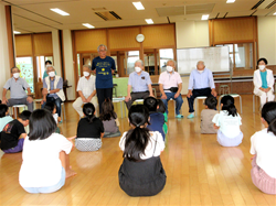 井関小学校初めの挨拶